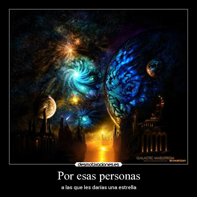Por esas personas -