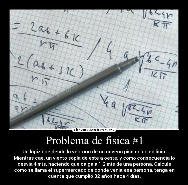 Problema de fisica #1 -