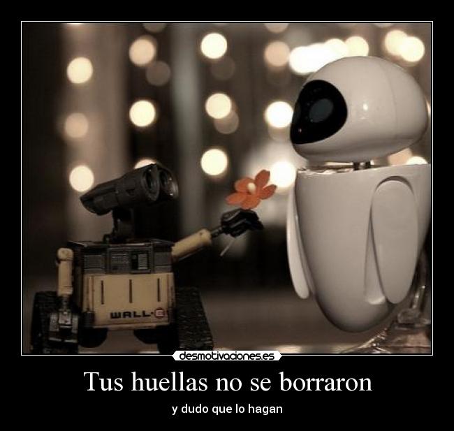 Tus huellas no se borraron -