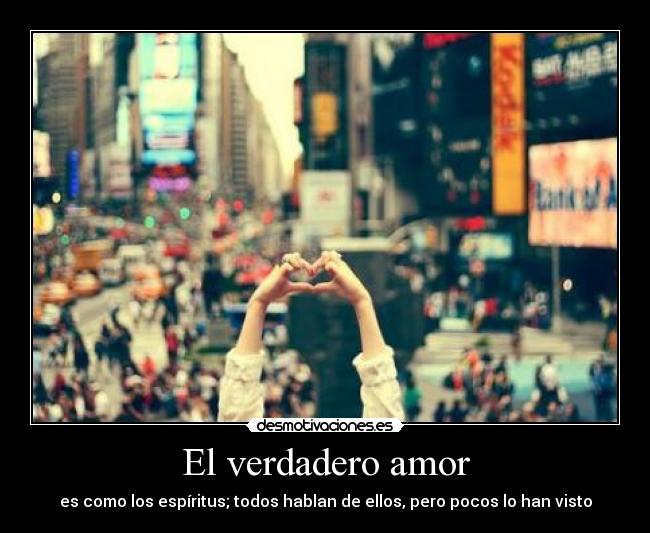 El verdadero amor - 