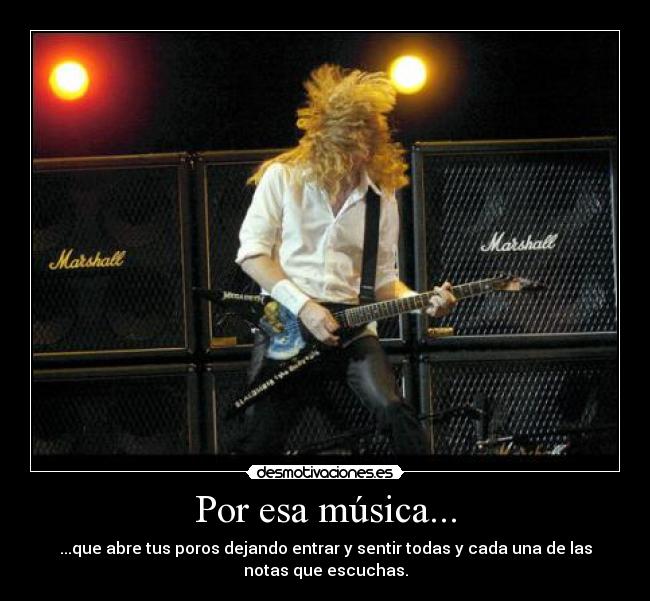 Por esa música... - 