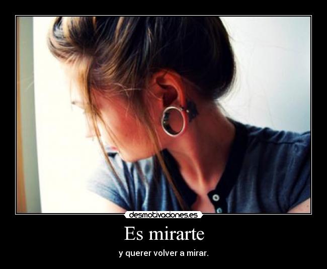 Es mirarte - 