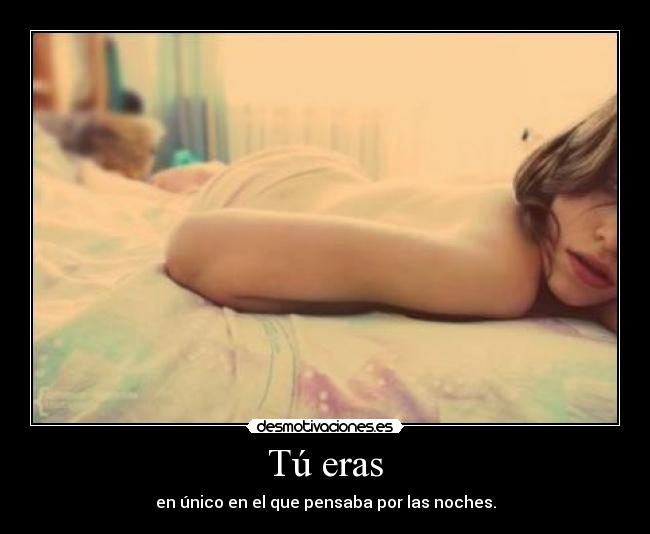 Tú eras - 