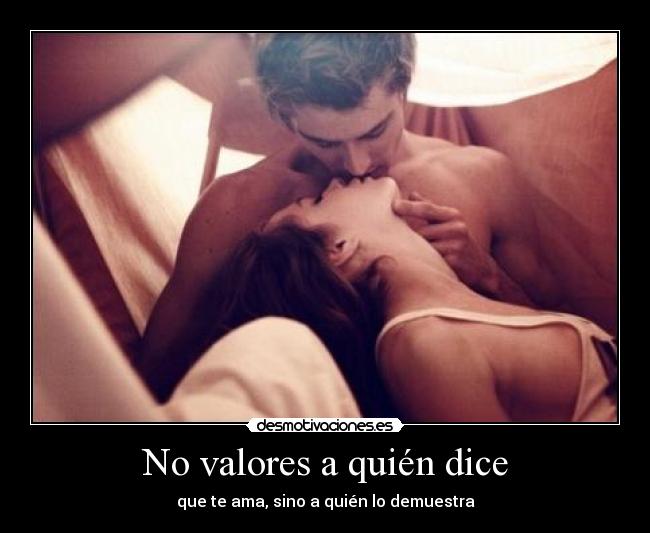 No valores a quién dice - 