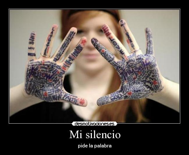 Mi silencio -