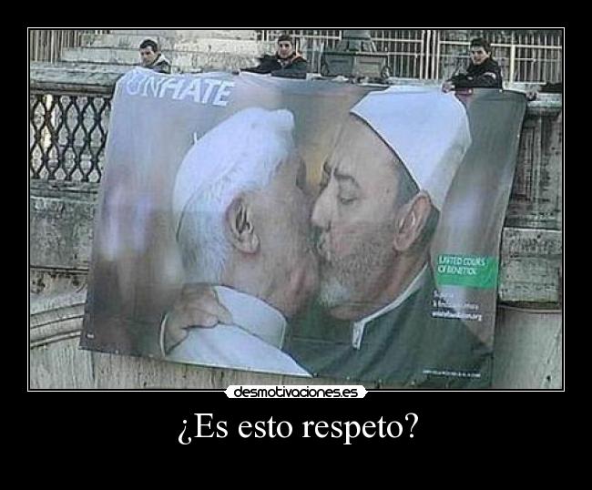 ¿Es esto respeto? - 