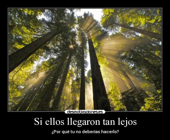 Si ellos llegaron tan lejos - ¿Por qué tu no deberías hacerlo?