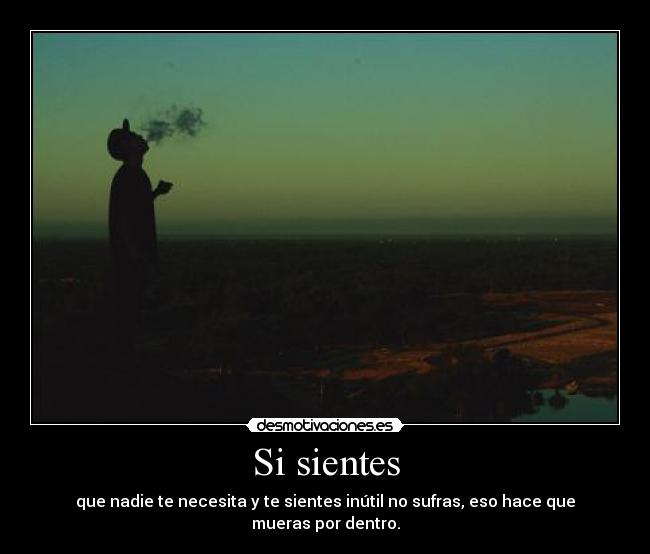 Si sientes -