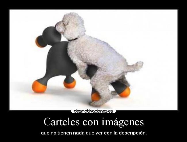 Carteles con imágenes -