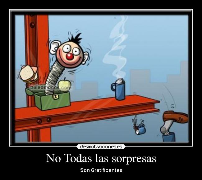 No Todas las sorpresas - 