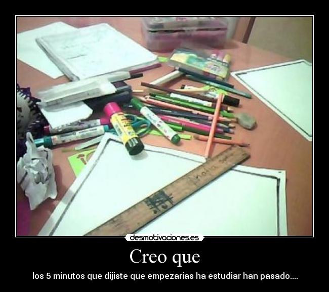 Creo que - 