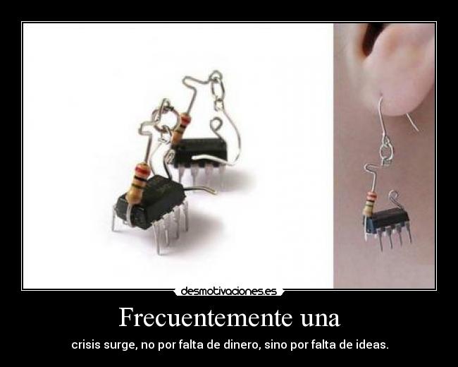 Frecuentemente una -