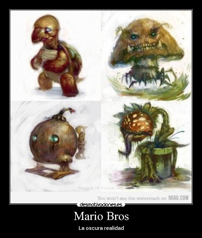 Mario Bros - La oscura realidad