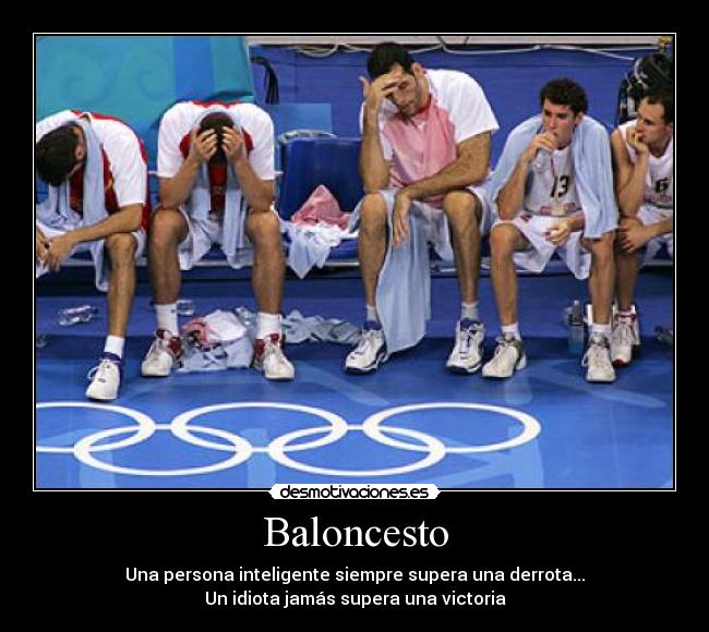 carteles baloncesto desmotivaciones