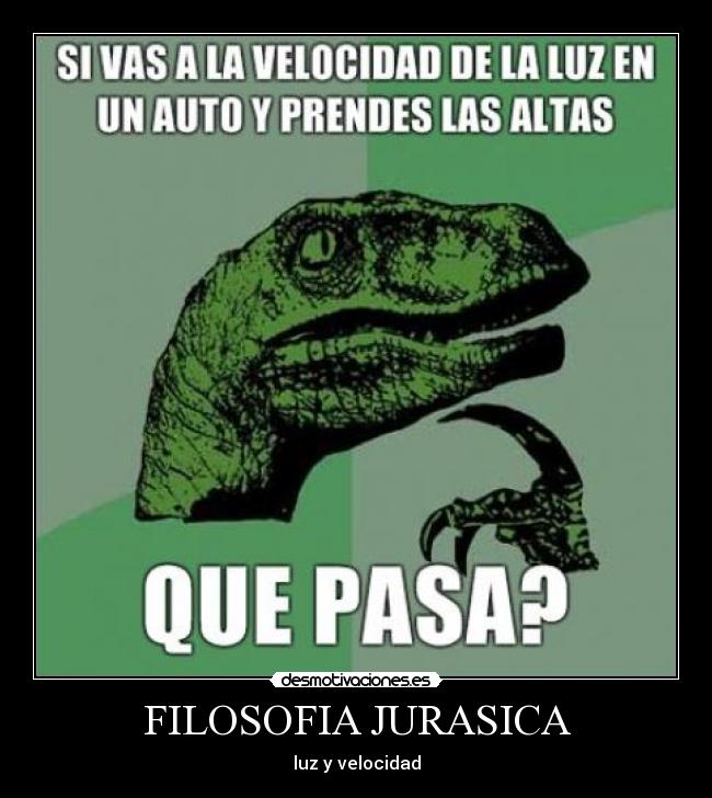 FILOSOFIA JURASICA - 
