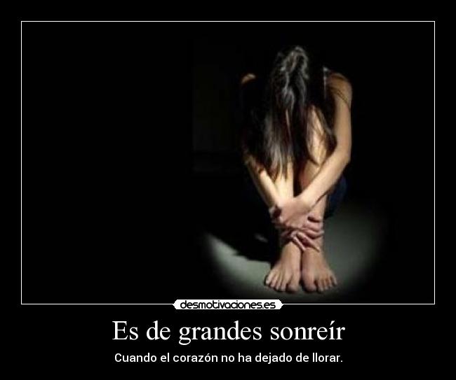 Es de grandes sonreír - 