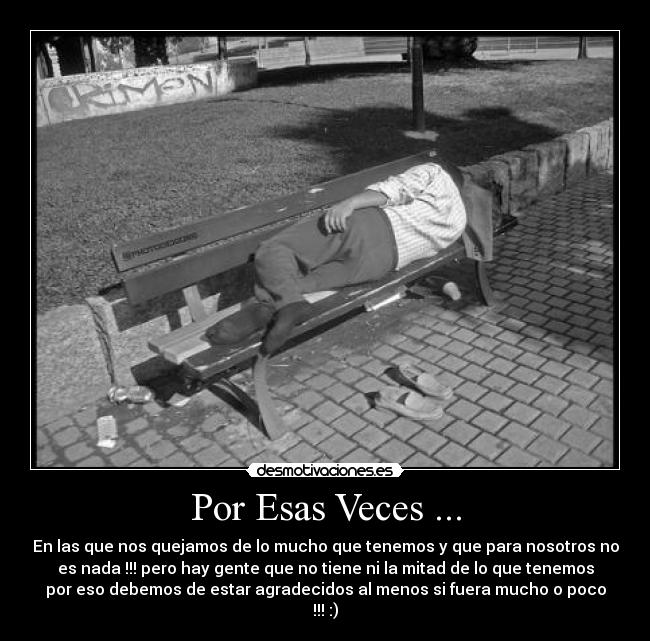 Por Esas Veces ... -