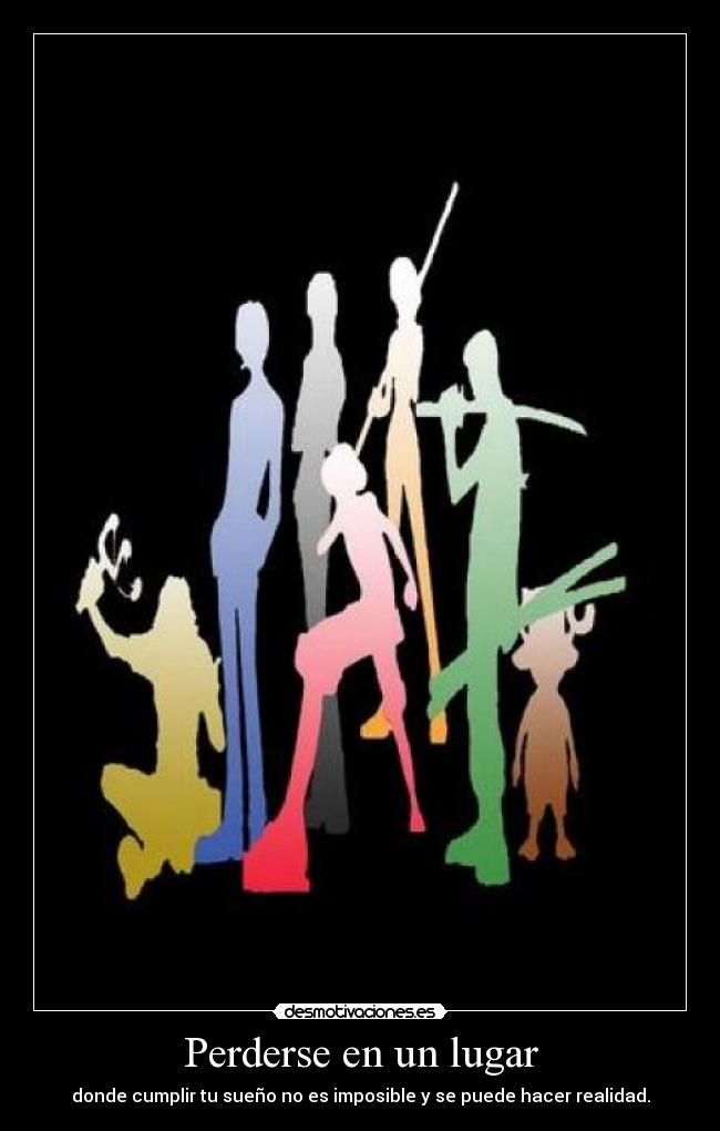 Perderse en un lugar - 