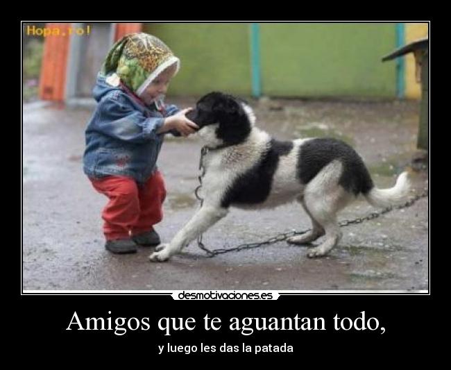 carteles amigos abandono desmotivaciones