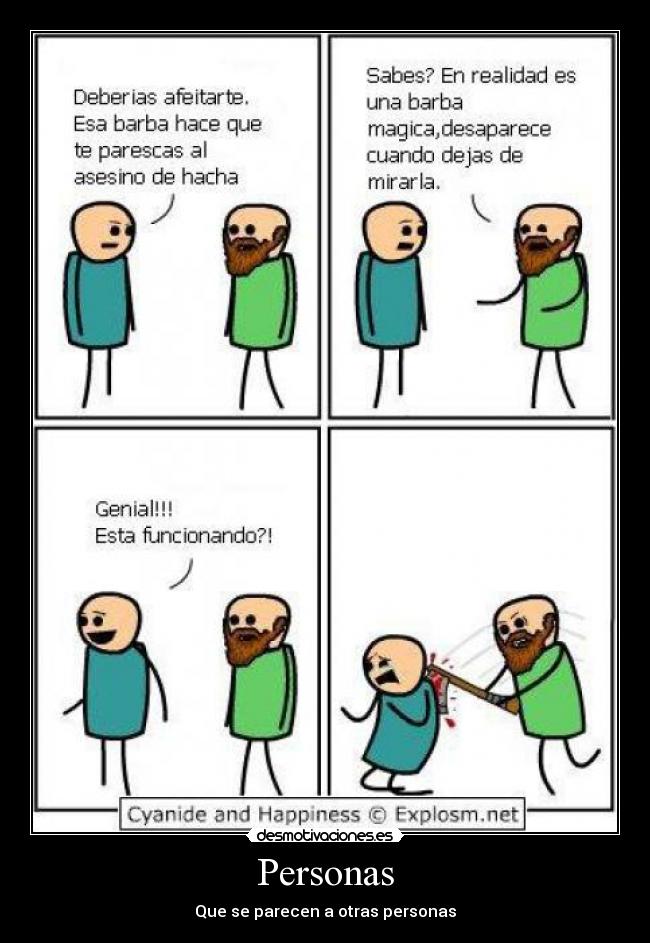 Personas - Que se parecen a otras personas