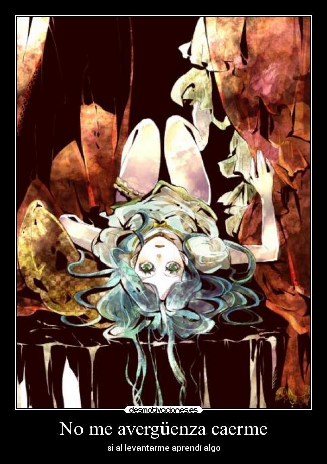 carteles caerse levanyarse aprender xanita desmotivaciones