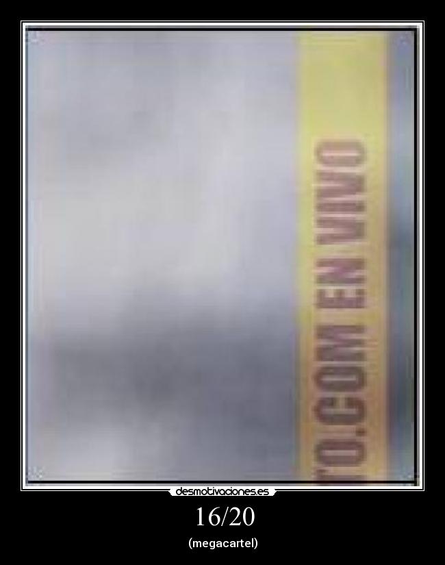 16/20 - (megacartel)