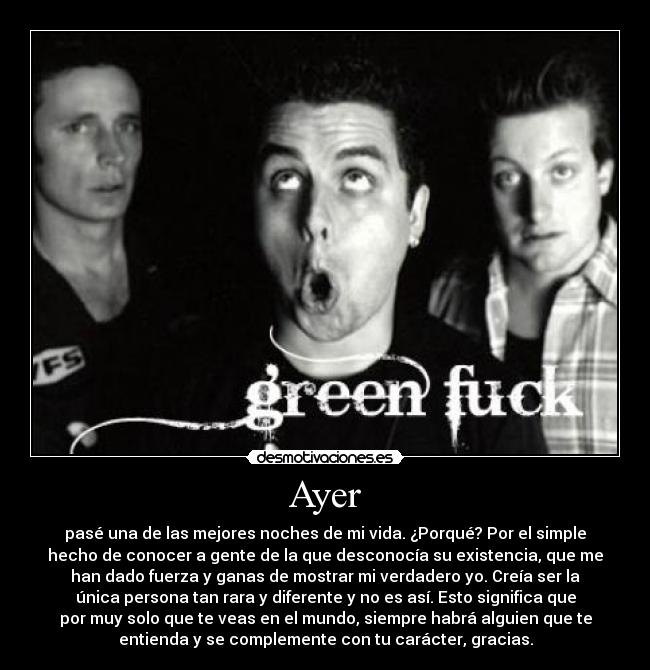 carteles green day desmotivaciones