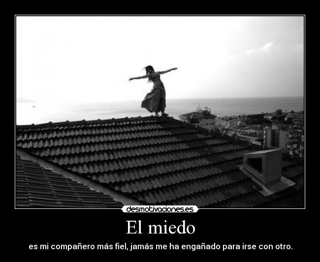 carteles miedo desmotivaciones