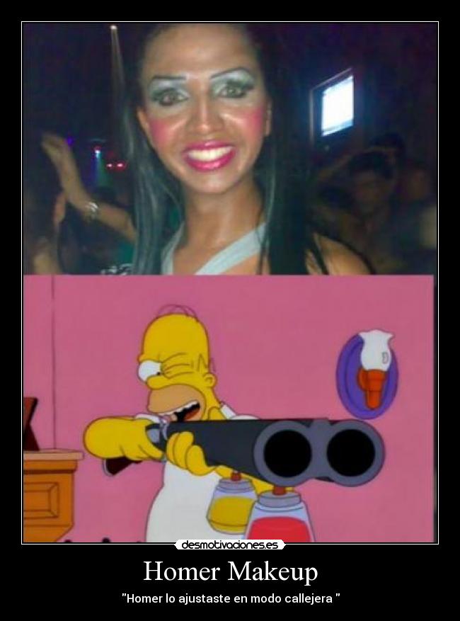 Homer Makeup - 