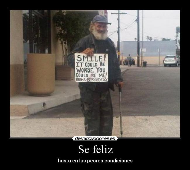 Se feliz -