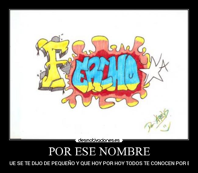 POR ESE NOMBRE - 