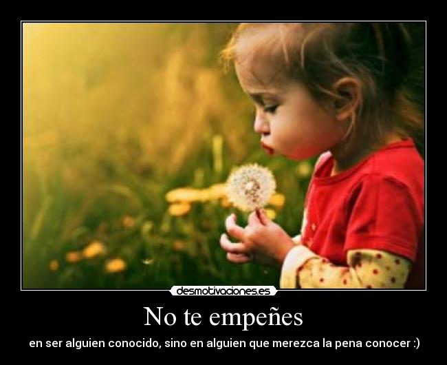 No te empeñes - 