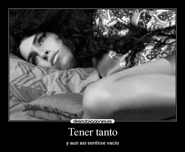 Tener tanto - 