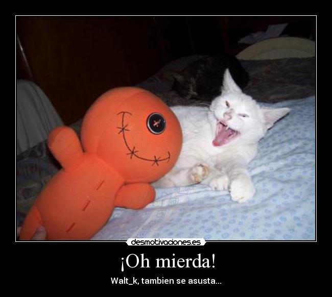 ¡Oh mierda! - Walt_k, tambien se asusta...