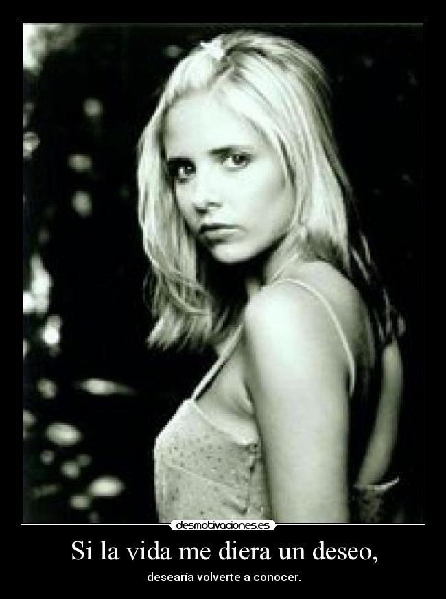 Si la vida me diera un deseo, -