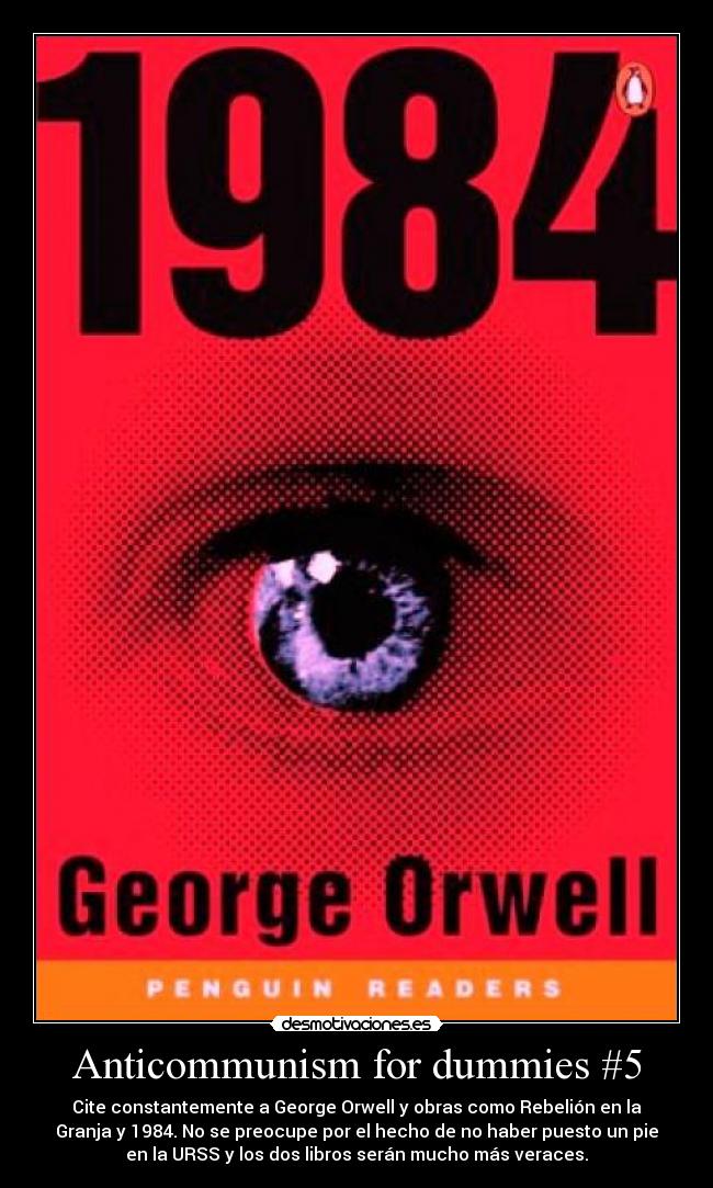 carteles anticommunismfordummies clanantifas kaf desmotivaciones