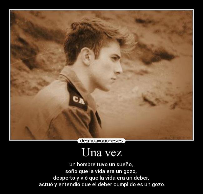 Una vez -
