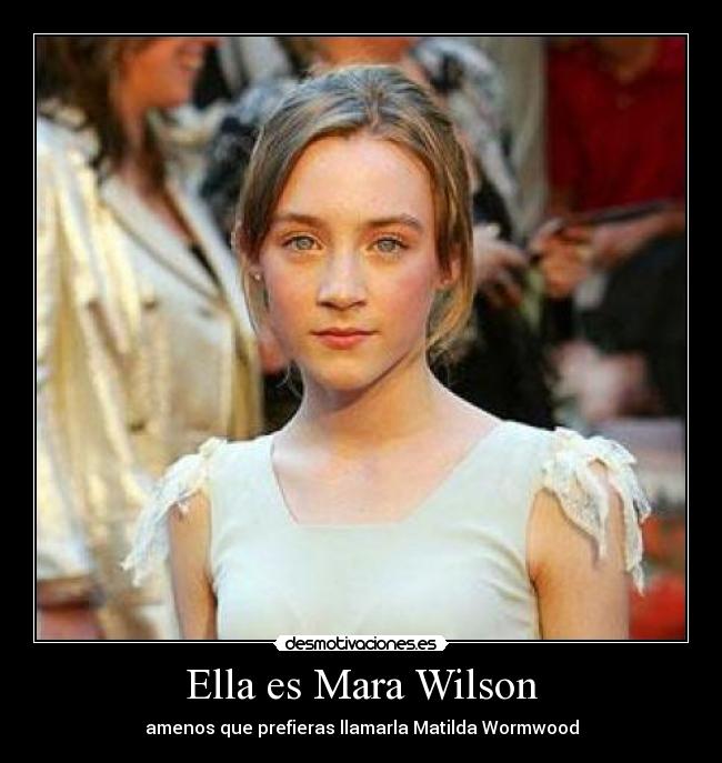 Ella es Mara Wilson - 