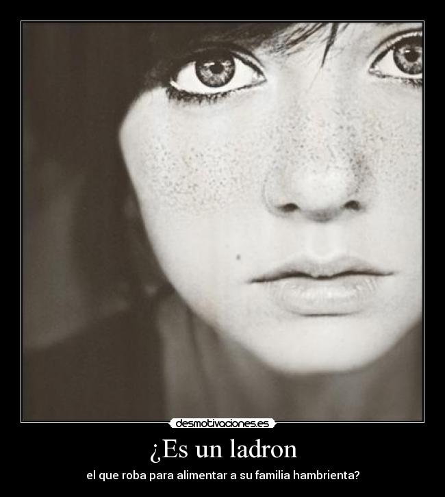 ¿Es un ladron -