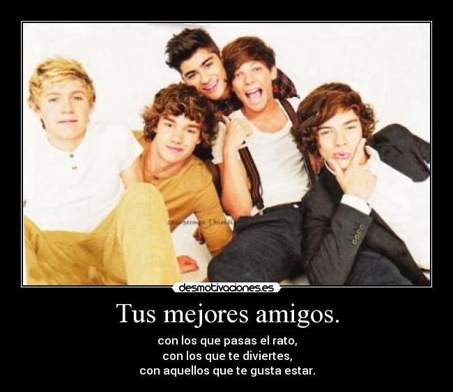 Tus mejores amigos. -