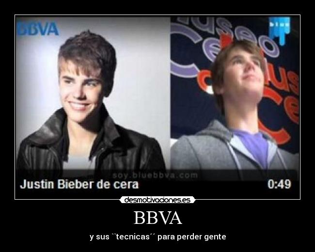 carteles justin bbva desmotivaciones
