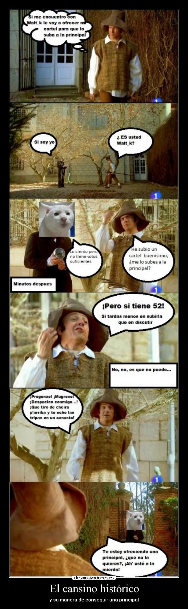 El cansino histórico -