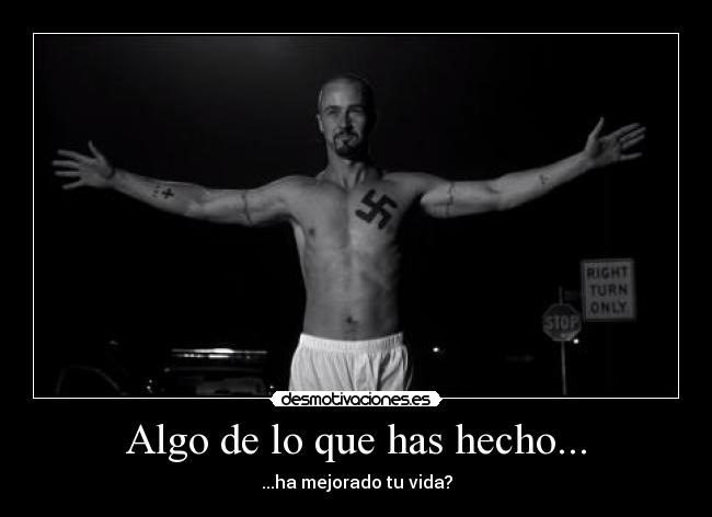 Algo de lo que has hecho... - 