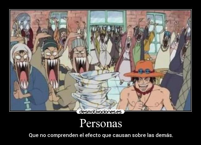 carteles one piece ace arabasta efectos desmotivaciones