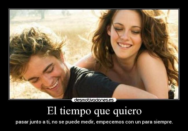 El tiempo que quiero -