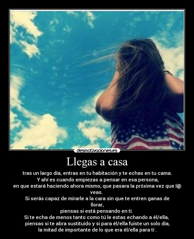 Llegas a casa - 