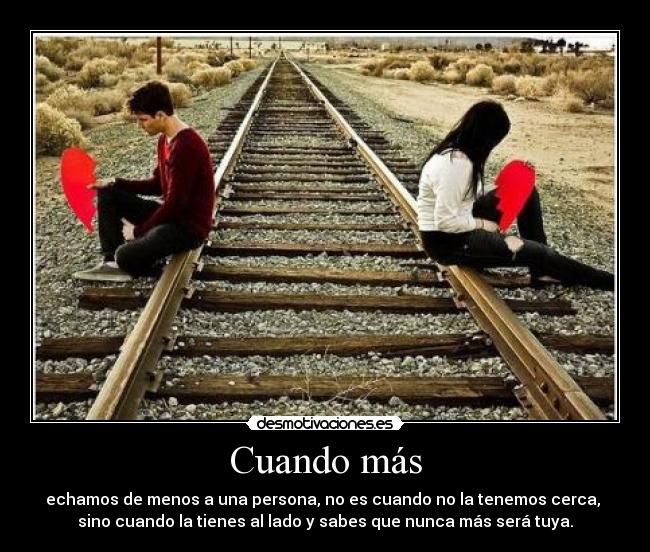 Cuando más -