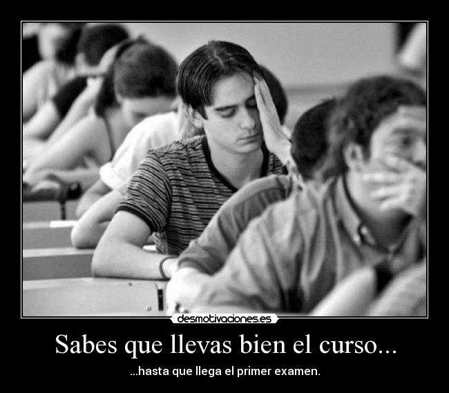 carteles clan examenes desmotivaciones