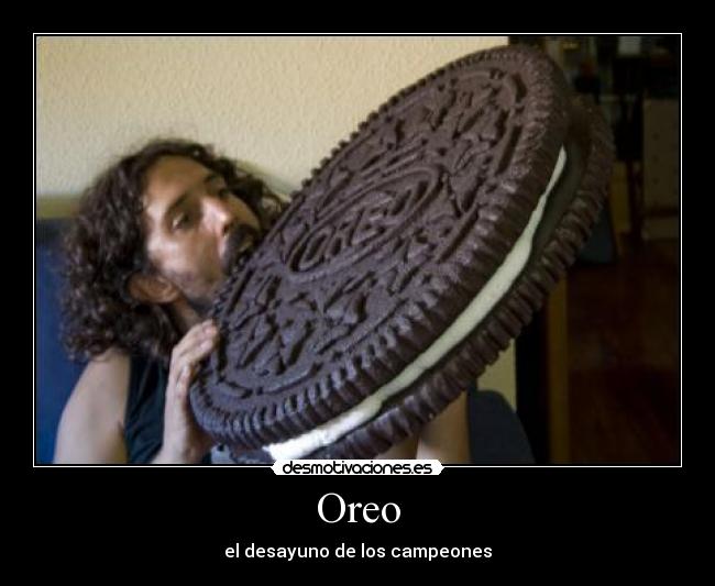 Oreo - el desayuno de los campeones