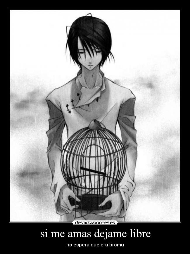 si me amas dejame libre - no espera que era broma